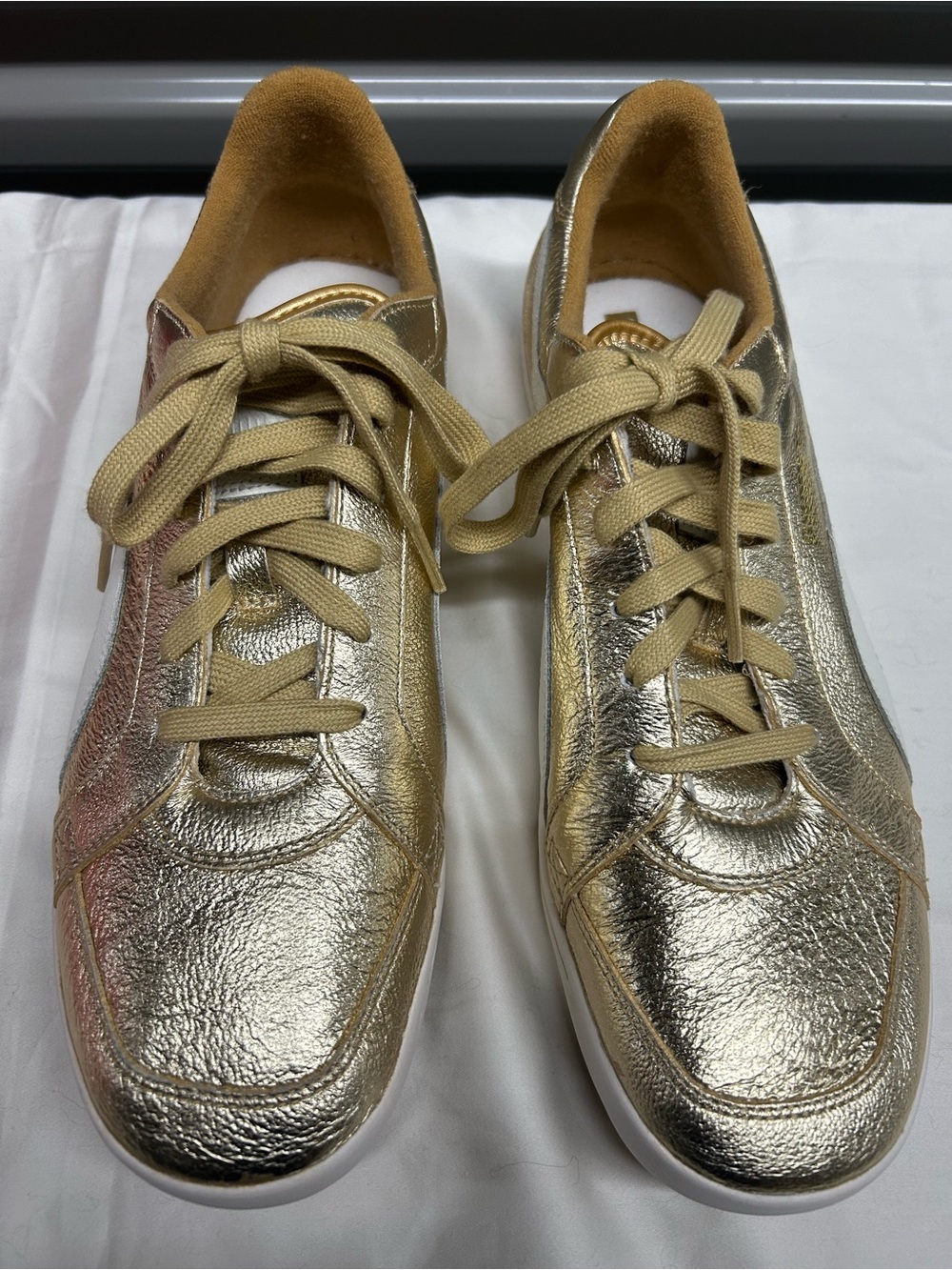 Puma Metallic Gold Lace-Up men’s.
